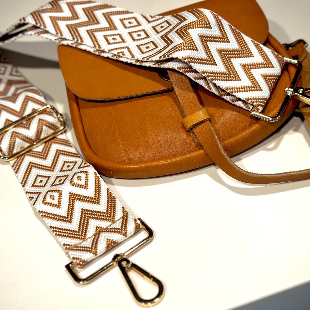 Leather boho bag